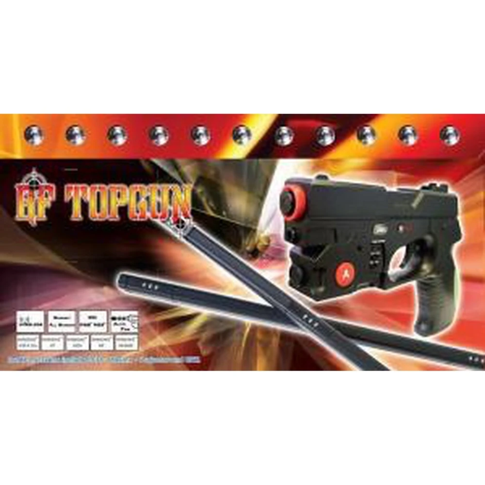 TopGun RF LCD Lichtpistole für PS2, PS3 und PC