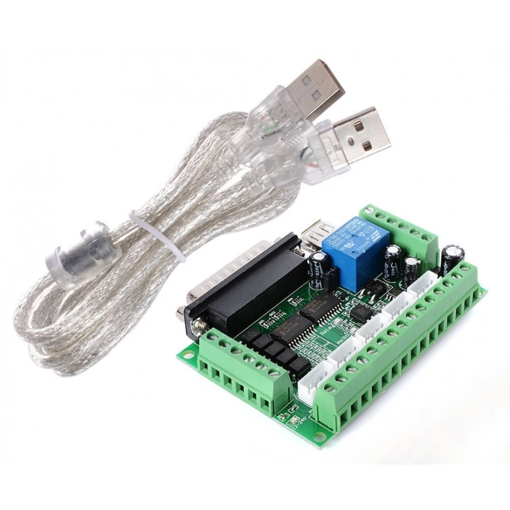 CNC-Steuerplatine 5 Achsen Mach3 USB für Schrittmotoren