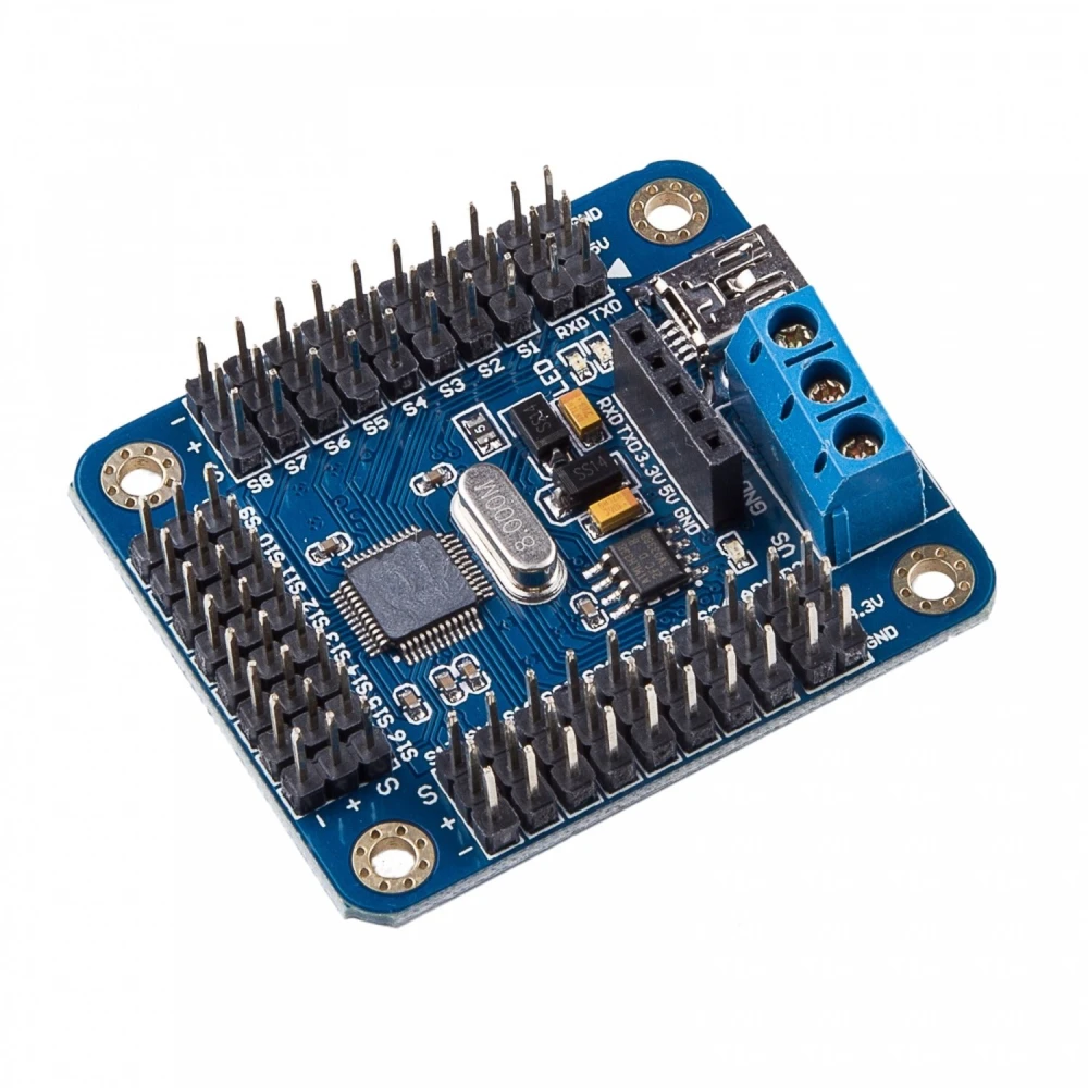 16-Kanal Servo-Controller für Arduino für Elektronikprojekte