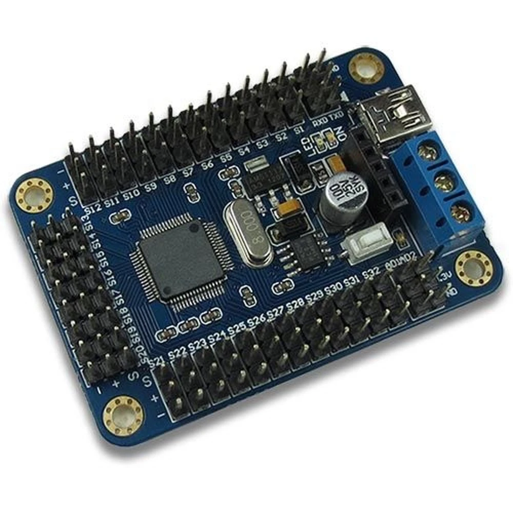 32-Kanal Servo-Controller für Arduino mit präziser Steuerung