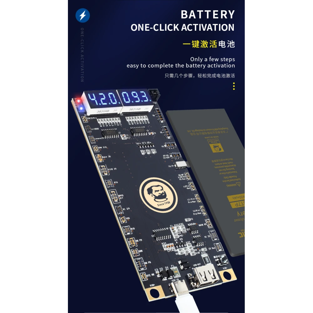 Mechanic BA27 Batterie-Aktivierungsplatine für iPhone und Android