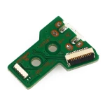 Ladeplatine für PS4-Controller JDS-050 JDS-055 mit 12-poligem Micro-USB-Flex