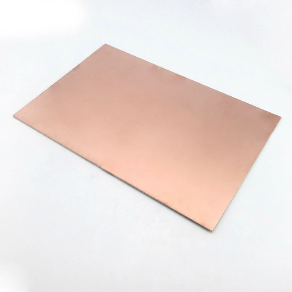 PCB-Platine aus Glasfaser Kupfer 7x10cm einseitig für DIY-Projekte