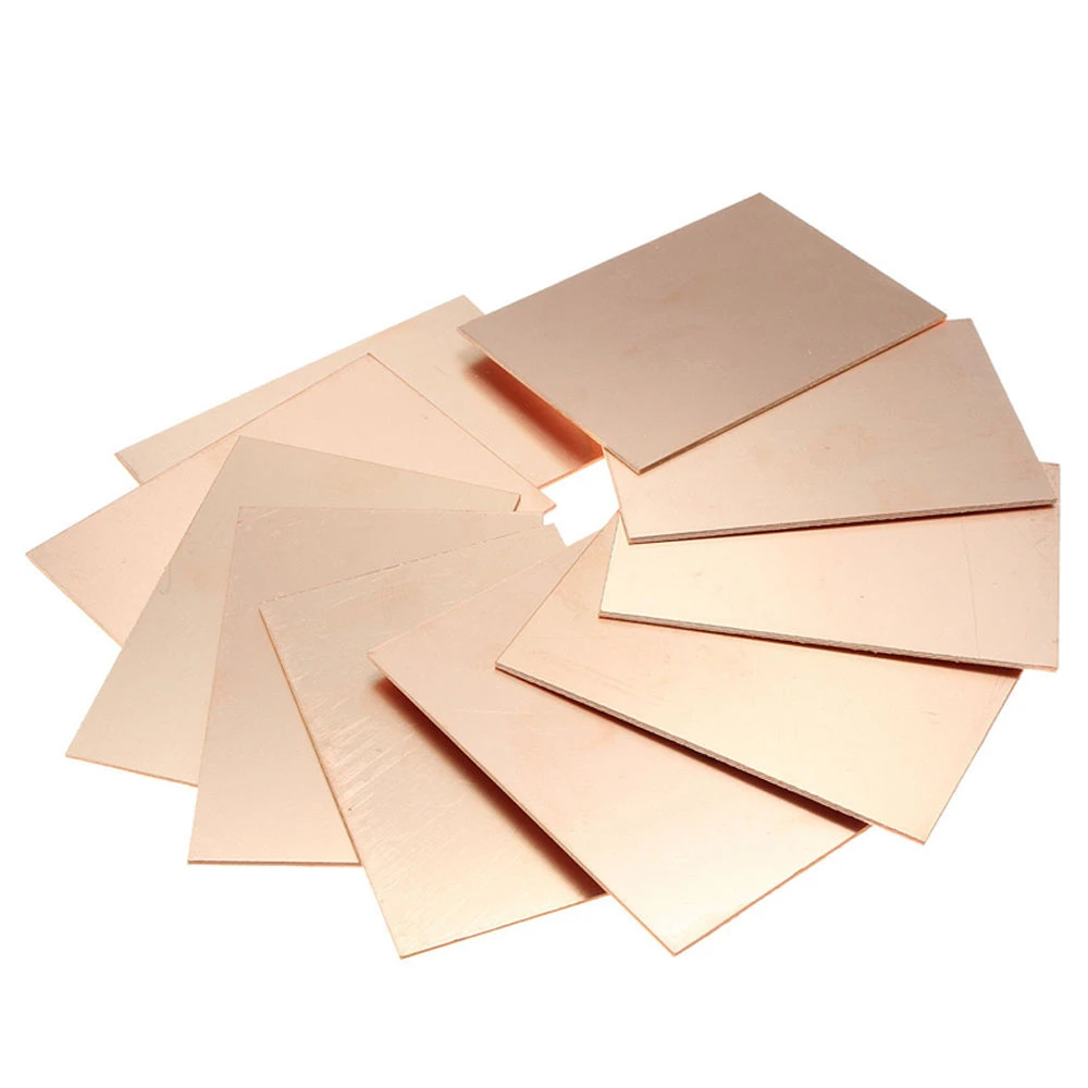 PCB-Platine aus Glasfaser Kupfer 7x10cm einseitig für DIY-Projekte