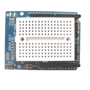 satkit Protoshield Prototyping-Board mit Mini-Breadboard für Arduino