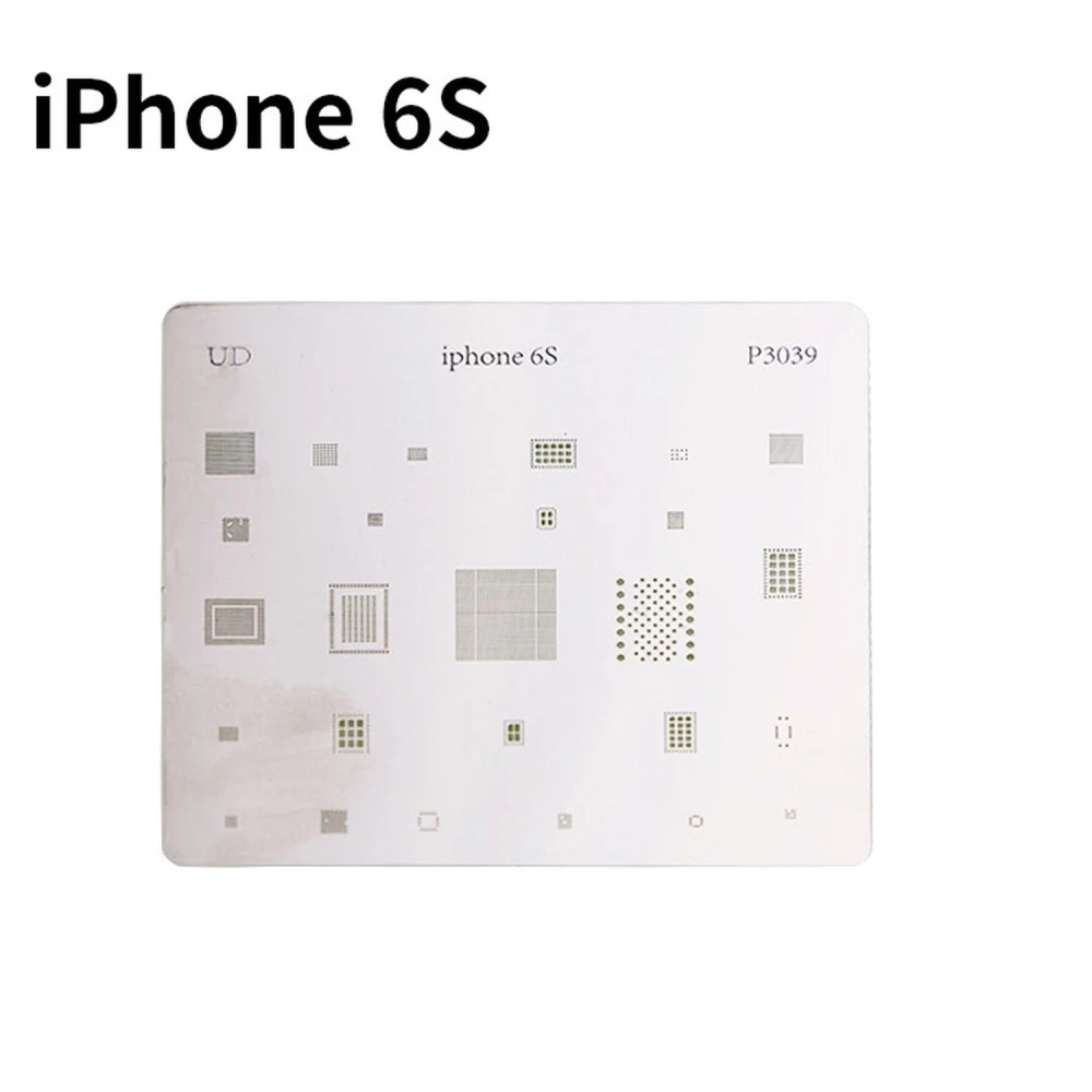 IC-Stencilplatte iPhone 6S für BGA-Reparatur mit Schablone für direkte Hitze