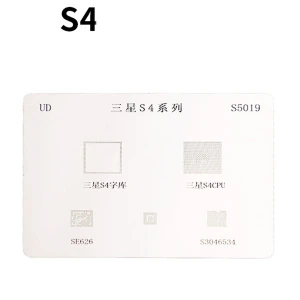 Mlink Samsung S4 IC Stencil für BGA-Lötarbeiten - Mlink Zubehör