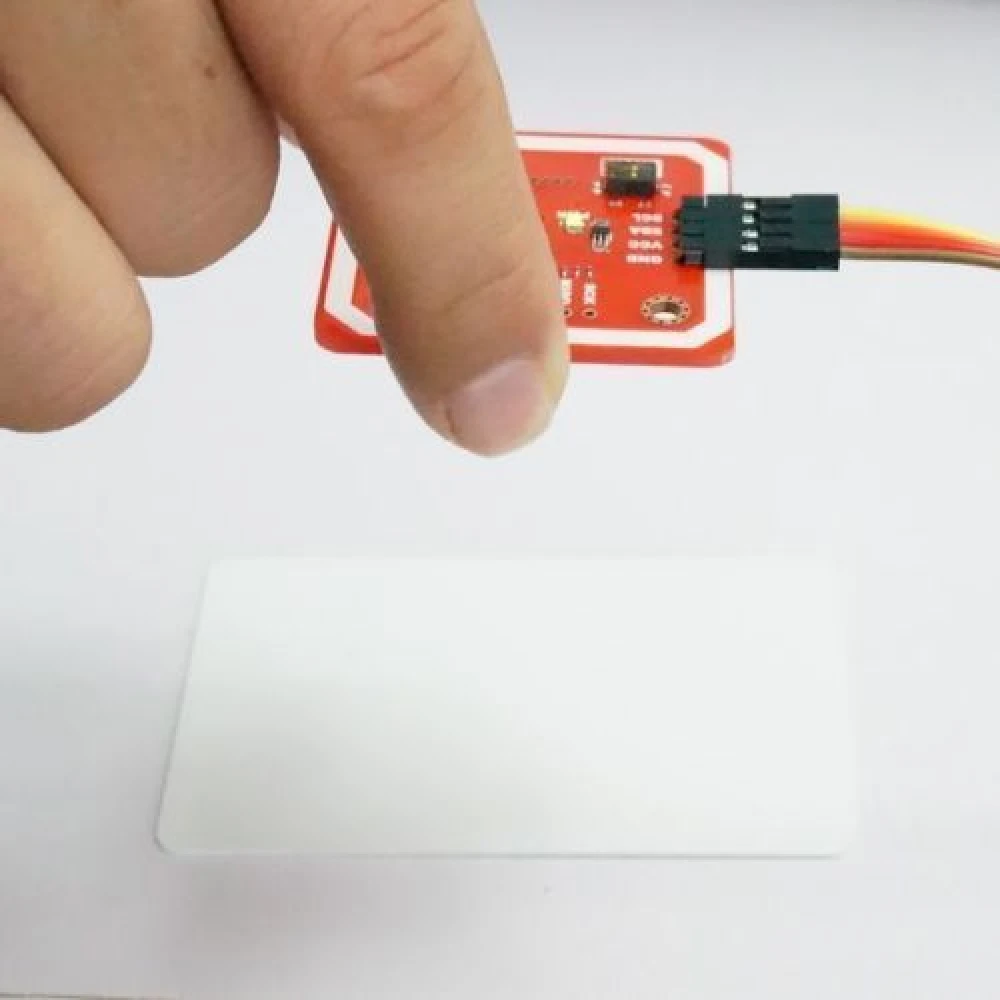 Vista frontal del módulo PN532 NFC RFID compatible con Android