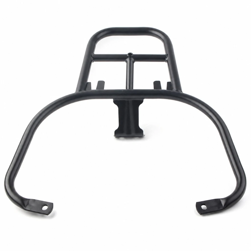 Hinterer Gepäckträger kompatibel mit Piaggio GTS 300 / Sprint 150 - Farbe Schwarz