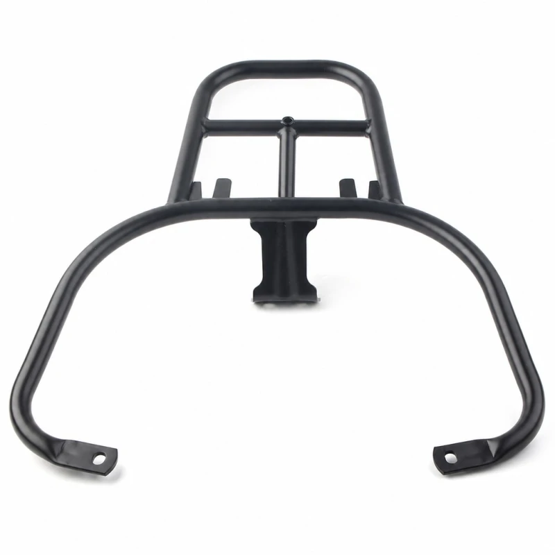 Hinterer Gepäckträger kompatibel mit Piaggio GTS 300 / Sprint 150 - Farbe Schwarz