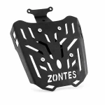 Gepäckträger Hinten Zontes 150X / 125X — Eisenträger 4 mm, Schwarz