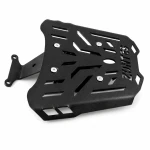 Gepäckträger Hinten Zontes 150X / 125X — Eisenträger 4 mm, Schwarz