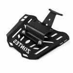Gepäckträger Hinten Zontes 150X / 125X — Eisenträger 4 mm, Schwarz