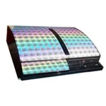 PS3 Skin-Schutz Matrix Silver zum Schutz und zur Individualisierung deiner Konsole