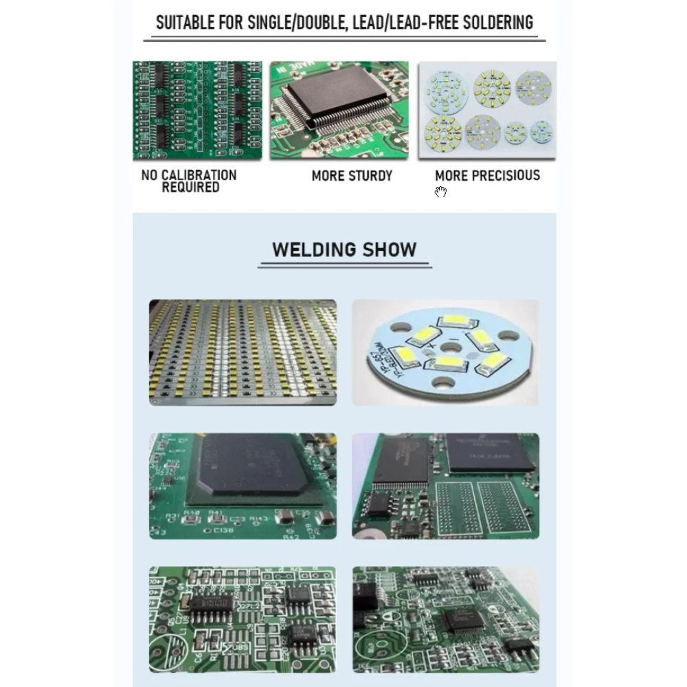 Puhui T-962 V2.0 Infrarot-Reflow-Ofen für PCB und SMD-BGA
