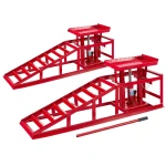 Hydraulische Auffahrrampe für Auto 2 Tonnen - verstellbar