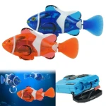 RC Mini Clown Fish: Elektrisches Clownfisch-Spielzeug mit Infrarot-Fernbedienung