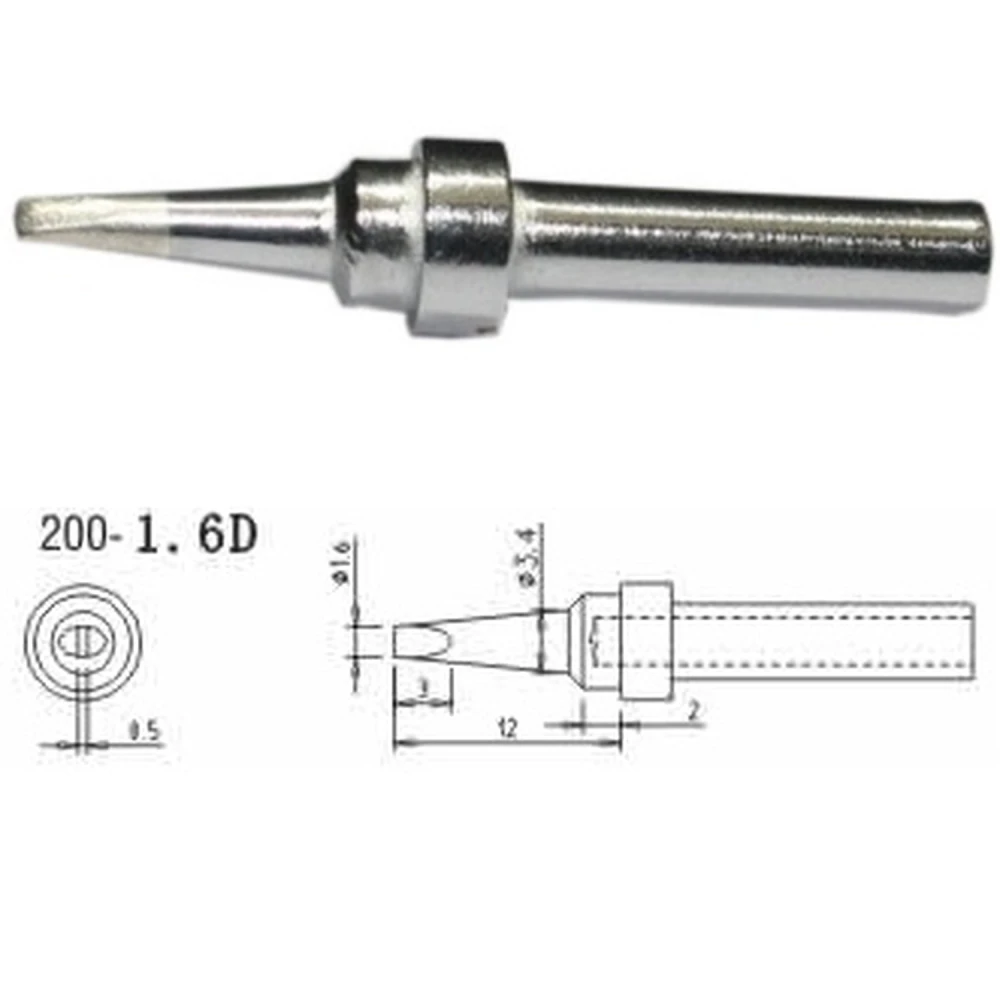 Lötspitzen-Ersatz Mlink S4 MOD 200-1,6D für HF-Stationen