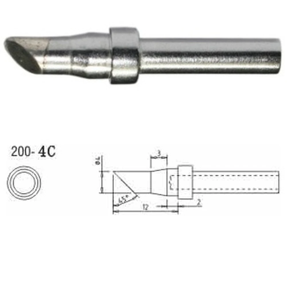 Lötspitzen-Ersatz Mlink S4 MOD 200-4C kompatibel mit Quick 203h und Atten at150d