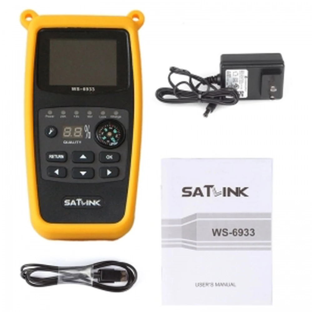 Satlink WS-6933 Satellitenmessgerät Ultra-Fast HD DVB-S + DVB-S2
