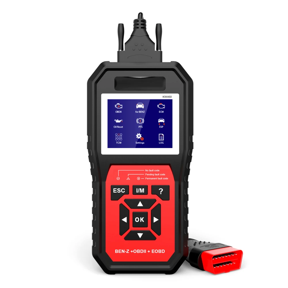 Mercedes Benz Diagnose-Scanner Konnwei KW460 - OBD2 Profi-Tool
