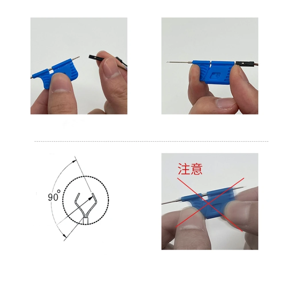 SDK08 Prüfclips für Microchip - 10er-Pack