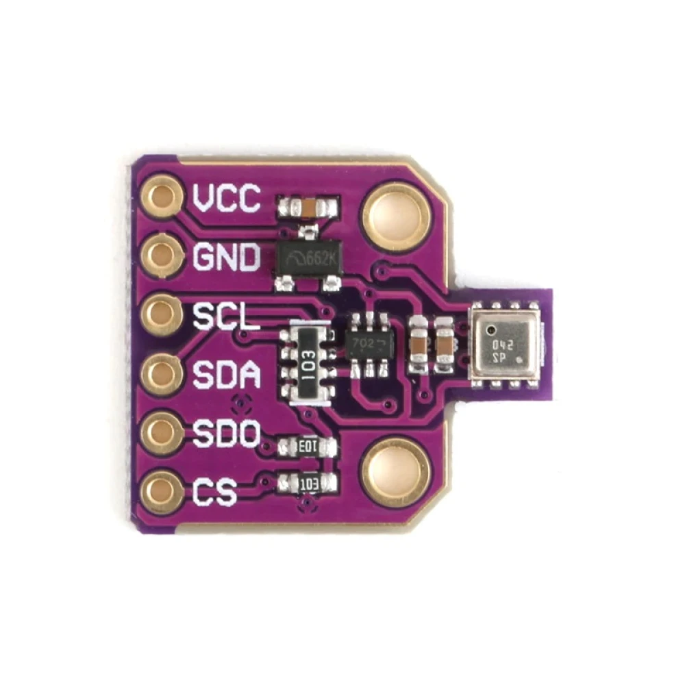 BME680 Sensor für Arduino für Temperatur, Luftfeuchte, Druck und Gas mit I2C