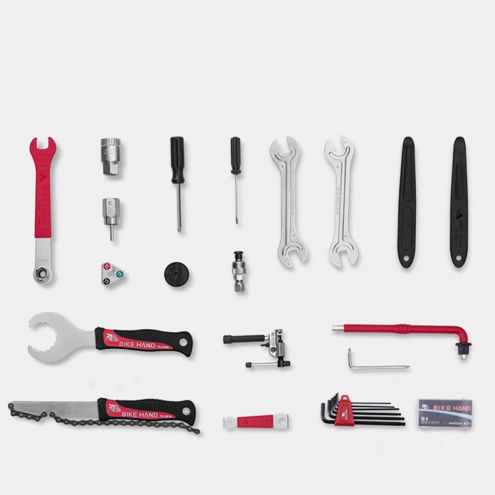 Bikehand Fahrrad-Werkzeugset 18-in-1 – Multifunktions-Set