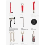 Bikehand Fahrrad-Werkzeugset 18-in-1 – Multifunktions-Set