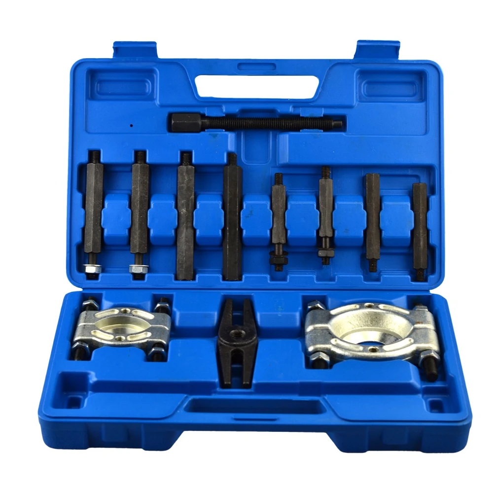 Professionelles 17-teiliges Lagerabzieher-Set mit 2 Trennmessern TSX TOOL