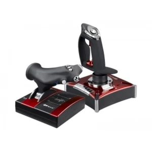 Doppel-Joystick-Flugsteuerung für PC mit Gamepad und Dual Throttle