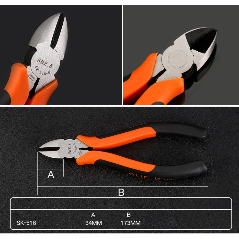 SK-516 173mm Seitenschneider mit hoher Kraft TSX TOOL