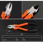 SK-516 173mm Seitenschneider mit hoher Kraft TSX TOOL