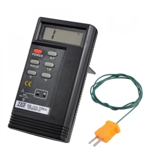 Digitale Temperatursonde TES-1310 mit Messbereich von -50 bis +1300°C für den Industrieeinsatz