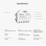 SONOFF DUAL R3 Smart-Relais mit Leistungsmessung