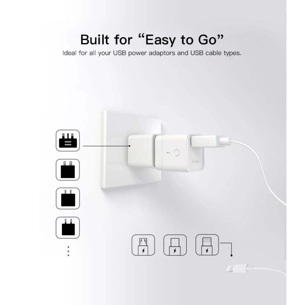 SONOFF Micro USB-WiFi-Adapter für Fernsteuerung und Automatisierung
