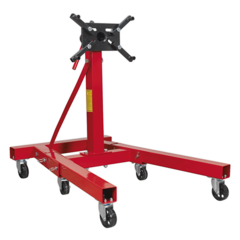 Klappbarer Motorständer 900kg mit 360°-Drehung und verstellbaren Armen