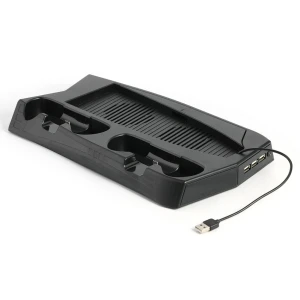 Mlink Vertikaler Lade-Ständer mit Lüfter kompatibel mit Playstation 5 PS5 DE/UHD