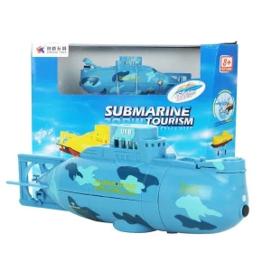 RC Mini U-Boot 3-Kanal - Rc Micro Submarine Blau Satkit