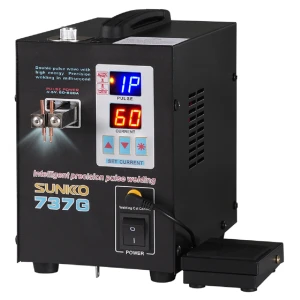 Sunkko 737g Puls-Punktschweißgerät für 18650- und 2170-Akkus