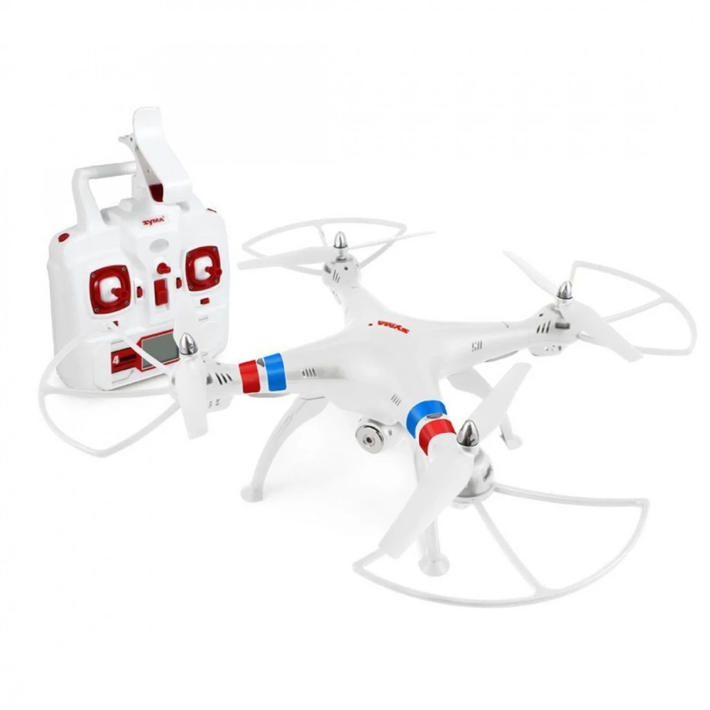 Vista frontal del drone Syma X8w con cámara HD