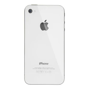 iPhone 4 Glas-Rückseite Weiß für Reparatur und Original-Ersatzteil