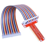 GPIO-Erweiterungsboard für Raspberry Pi mit Flachbandkabel und T-Adapter