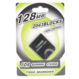 128 MB Speicherkarte für Nintendo GameCube – Spielstände sichern