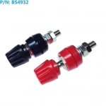 4mm Buchsenbuchsen Rot Schwarz 60V 50A 2er-Set Amass für Panel