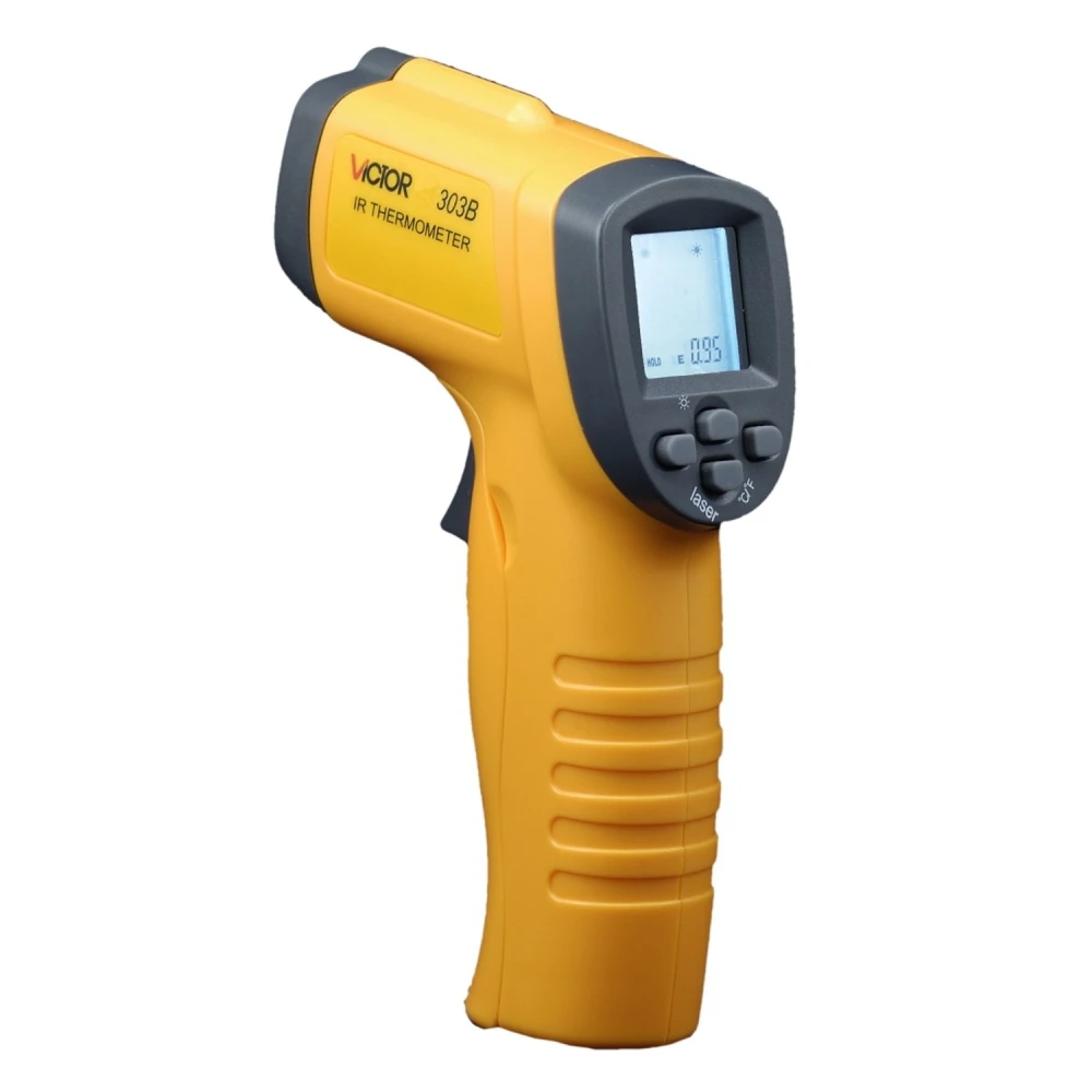 Infrarot-Thermometer Victor 303b mit Laserpointer für Messungen aus der Distanz