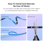 SONOFF L2 Lite 5 Meter intelligente WiFi LED-Strip mit Fernbedienung und App