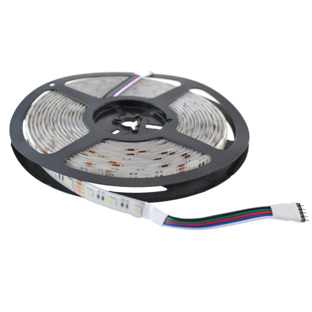 RGBW LED-Streifen 12V 5m IP67 für Außen- und Innenbeleuchtung