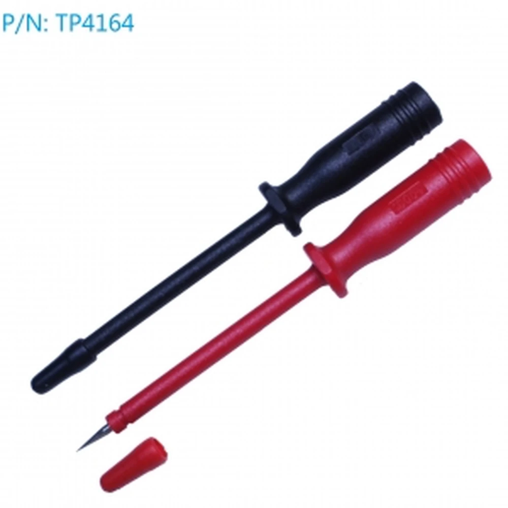 TP4164 Prüfspitze mit Durchdringspitze für 4mm Bananenstecker aus Edelstahl