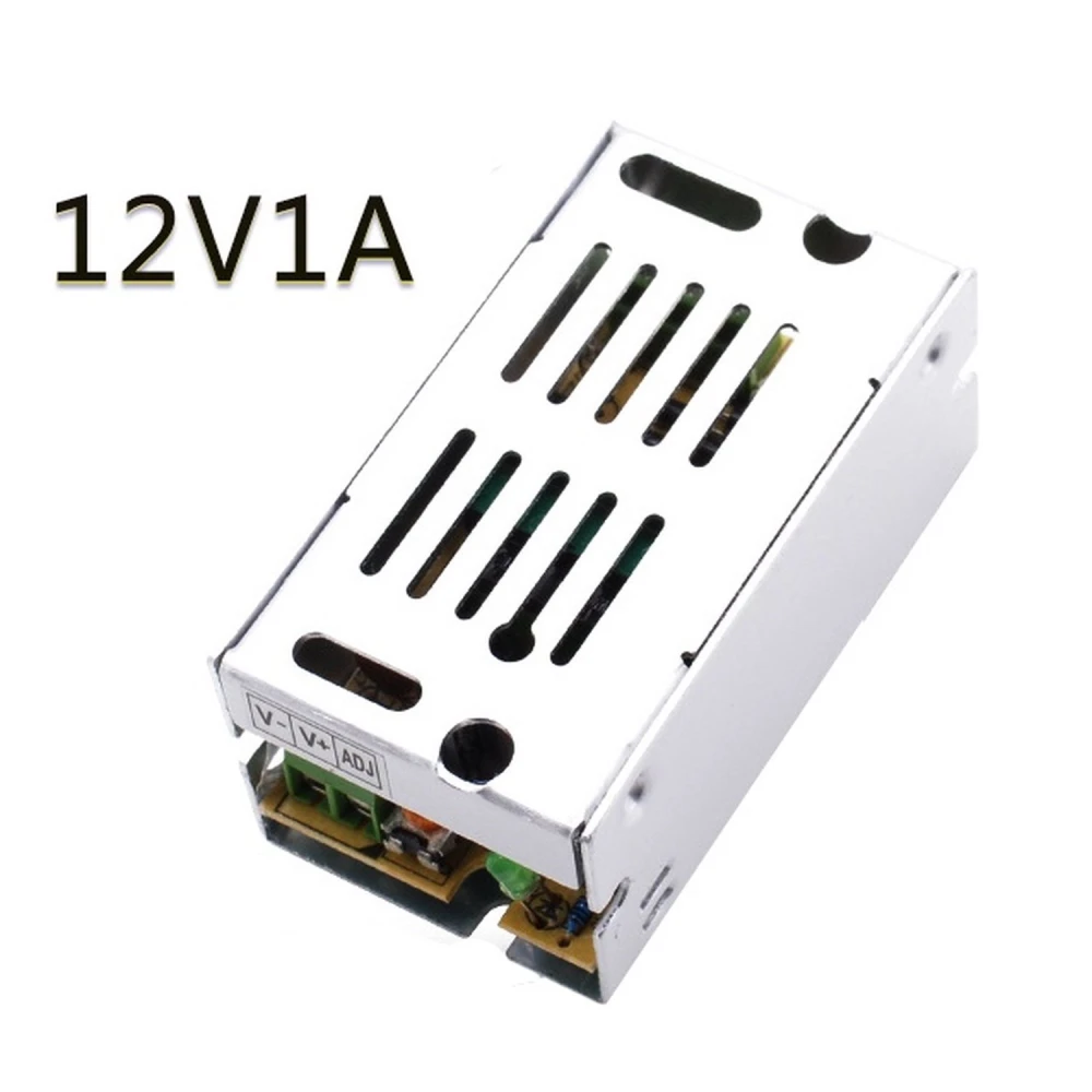 12V 1A Netzteil mit Spannungsregelung und Metallgehäuse YourLed